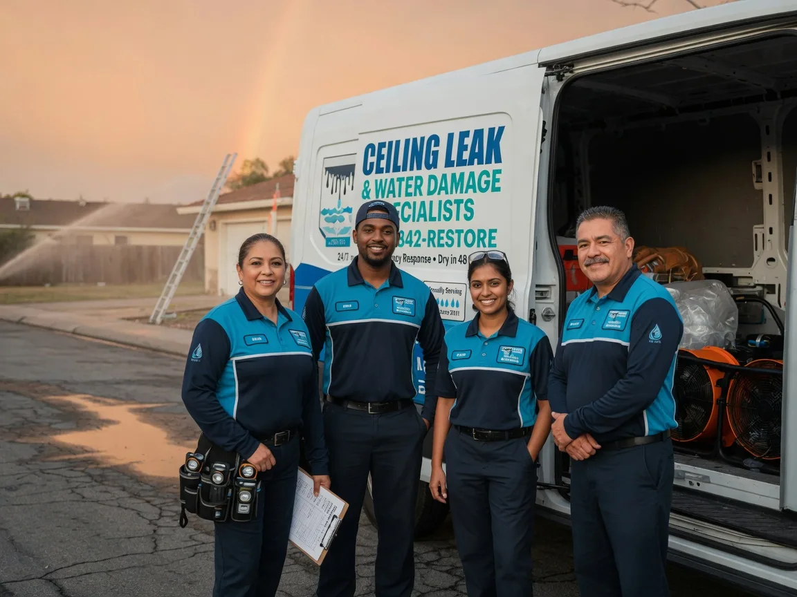 Ceiling Leak Cleanup company in Lottsburg, VA