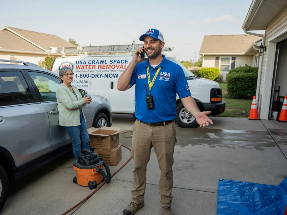 Crawl Space Water Removal Lottsburg, VA FAQs